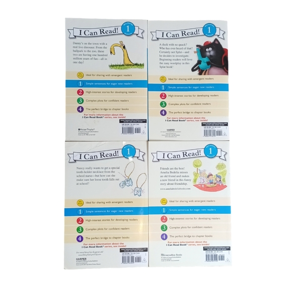 I Can Read Beginning Reading Level 1 Books Set of 4 - Picture 3 of 9